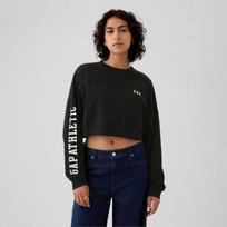 GAP Crop Sweatshirt True Black - Dydis M (498952-02 Džemperiai)