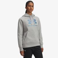 Under Armour Rival Flc Shimmer Hdy Gray - Dydis L (6003710-011 Džemperiai)