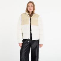 puchowa The North Face Wmns Saikuru Jacket Gravel/ White Dune - Dydis XL (NF0A89JDTIU1 Striukės)