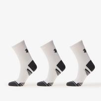 Under Armour Performance Cotton 3P Mid White - Dydis L (1379530-100 Kojinės)