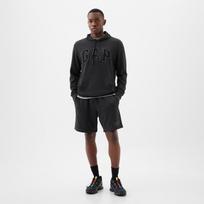 GAP French Terry Logo Shorts B85 Charcoal Heather Grey - Dydis M (868464-03 Šortai)