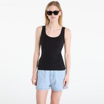 Calvin Klein Sl Varigated Rib Nano Logo Tank Black - Dydis XS (LV044F210G UB1 Marškinėliai)