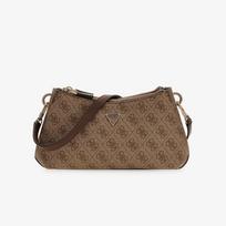 GUESS Noelle II 3 Comp Shoulder Cross Body Latte Logo/Brown (HWBG9672730-LGW Krepšiai)