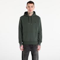 FRED PERRY Tipped Hooded Sweatshirt Court Green/ Snow White/ Navy - Dydis XXL (M2643 53A Džemperiai)