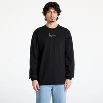 Karl Kani Small Signature LS Black - Dydis S (6024463 Marškinėliai)