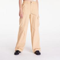 Karl Kani Small Signature Washed Cargo Pants Sand - Dydis S (KW242-021-2 Kelnės)