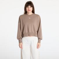 Puma Wardrobe Essentials Over-Oversized Crew TR Totally Taupe - Dydis L (62974893 Džemperiai)