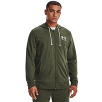 Under Armour Rival Terry Lc Fz Green - Dydis M (1370409-390 Džemperiai)