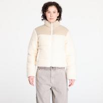 Urban Classics Ladies Short Sherpa Mix Puffer Jacket Wet Sand/ Sand - Dydis XL (TB6147-04737 Striukės)