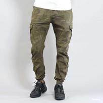 Urban Classics Camo Cargo Jogging Pants Camo Green - Dydis S (TB1611 Kelnės)