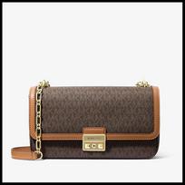 Michael Kors Lg Conv Chain Shoulder Brown/ Acorn (30R5G2RL7B 252 Krepšiai)