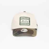 New Era Camo Patch 9FORTY E-Frame Adjustable Cap Cream (60758981 Kitos kepurės)