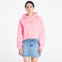 GAP Pg Logo Cropped Po Hoodie Sassy Pink - Dydis L (841725-08 Džemperiai)