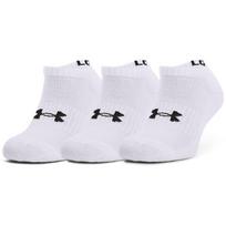 Under Armour 3Pack Core No Show Socks bílé - Dydis XL (1363241-100 Kojinės)