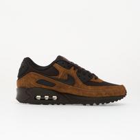 Nike Air Max 90 Prm Lt British Tan/ Black-Velvet Brown - Dydis 42.5 (IQ0283-281 Nike Air Max batai)