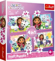 TREFL GABBY´S DOLLHOUSE Dėlionių rinkinys