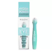 BIOVENE_Hydrapower Eye Contour Serum – hialurono rūgšties serumas su ritininiu aplikatoriumi aplink akis, 15 ml