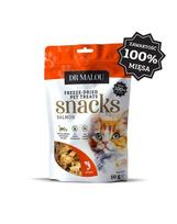 DR MALOU Mėsos kubeliai 100% liofilizuotos lašišos 50g skanėstai katėms