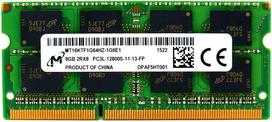 Micron 8GB DDR3L 1600MHz SODIMM (MT16KTF1G64HZ-1G6E1) (Refurbished) (Atnaujinta)