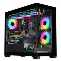 Kompiuteris su Ryzen 5 5500, Arc B570, 16GB DDR4 RAM, 512GB NVMe (Atnaujinta)