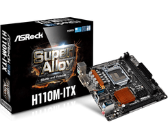 Pagrindinė plokštė ASROCK H110M-HDV ITX (Atnaujinta) (Atnaujinta)