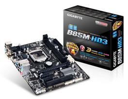 Pagrindinė plokštė GIGABYTE B85M-HD3 (Atnaujinta) (Atnaujinta)