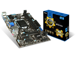 Pagrindinė plokštė MSI H81M-E34 (Atnaujinta) (Atnaujinta)