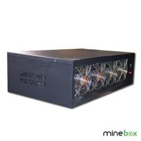 Kriptovaliutų kasimo rig'as su BTC B250C, SBT-1650W ir 8x riseriais (Atnaujinta)