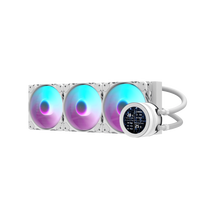 Darkflash DN360S Procesoriaus (CPU) Vandens Aušintuvas Su LCD - Baltas