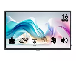 Monitor 15.6 inch PRO MP165 E6 LED/FHD/Flat/60Hz/black