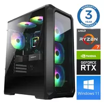 INTOP Ryzen 7 5700X 32GB 1TB SSD M.2 NVME+4TB RTX3050 6GB WIN11Pro