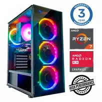 INTOP Ryzen 7 5700X 32GB 500SSD M.2 NVME+4TB RX580 8GB no-OS