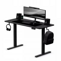 Reguliuojamo aukščio elektrinis stalas Control+ 120/60 LVNSystem juodas 73-122 cm