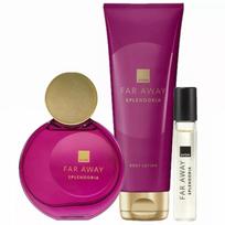 Avon Far Away Splendoria 3-in-1 rinkinys, kvepalai, losjonas, kvepalai kišeniniai