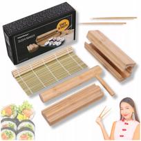 Startinis sushi rinkinys – lazdelės, kilimėlis, maker Bazooka, dovana