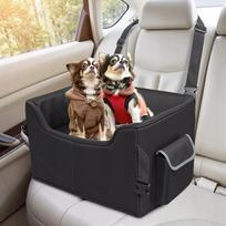 Automobilinė kėdutė šuniui Doggy ROCK L, juoda/raudona
