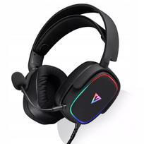 Žaidimų ausinės su mikrofonu MODECOM VOLCANO PROMETHEUS USB LED RGB