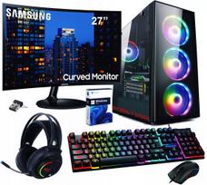 Žaidimų kompiuterio komplektas Ryzen 7|RTX5070|32GB|1000GB|LED 27|Win11