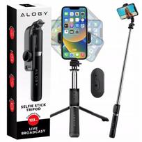 Asmenukių lazdelė, stovas, trikojis, teleskopinis, 360 nuotraukoms + „Bluetooth“ nuotolinio valdymo pultelis