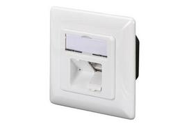 Digitus CAT 6A, Class EA, data outlet, design-compliant, surface mount