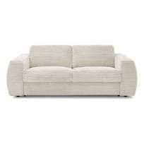 Smėlio spalvos sofa miegojimui/sulankstoma iš kordinio velveto 220 cm Hugo – Bobochic Paris