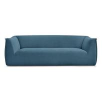 Mėlynos spalvos sofa iš kordinio velveto 242 cm Giorgia – Bobochic Paris