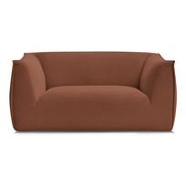 Oranžinės spalvos sofa iš kordinio velveto 170 cm Giorgia – Bobochic Paris