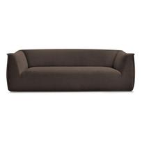 Rudos spalvos sofa iš kordinio velveto 242 cm Giorgia – Bobochic Paris
