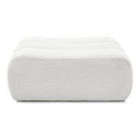 Baltos spalvos taburetė iš boucle Azra – Bobochic Paris