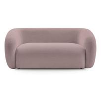 Rožinės spalvos sofa iš šenilinio audinio 160 cm Celine – Bobochic Paris