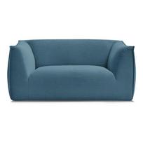 Mėlynos spalvos sofa iš kordinio velveto 170 cm Giorgia – Bobochic Paris