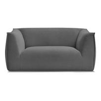 Tamsiai pilkos spalvos sofa iš kordinio velveto 170 cm Giorgia – Bobochic Paris