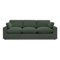 Žalios spalvos sofa iš kordinio velveto 250 cm Belair – Bobochic Paris