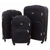 Vidutinis medžiaginis lagaminas  Gravitt Suitcase 01 V Juodas